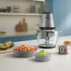 Philips 3000 Series HR1503/00 picadora eléctrica 2 L 500 W Acero inoxidable