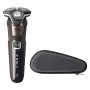 Afeitadora Philips SHAVER Serie 5000 S5886/30 para hombre, afeitadora rotatoria, recortadora, negra, marrón