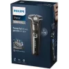Afeitadora Philips SHAVER Serie 5000 S5886/30 para hombre, afeitadora rotatoria, recortadora, negra, marrón