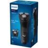Afeitadora Philips Shaver Serie 1000 S1141/00, afeitadora en seco, rotatoria, negra