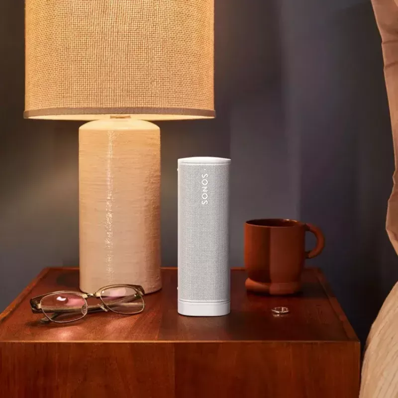 Altavoz portátil estéreo Sonos Roam 2, blanco