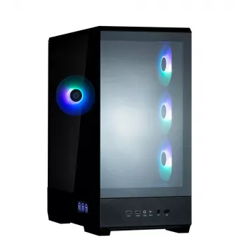 Caja para PC Zalman P50 DS, negra, torre Midi