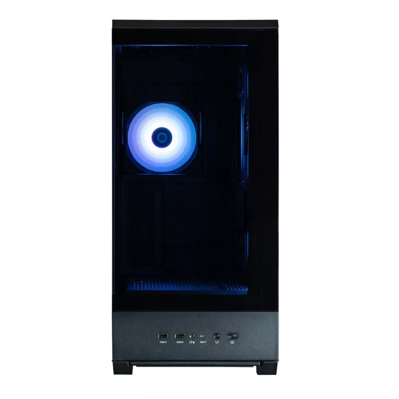 Caja para PC Zalman P50 DS, negra, torre Midi