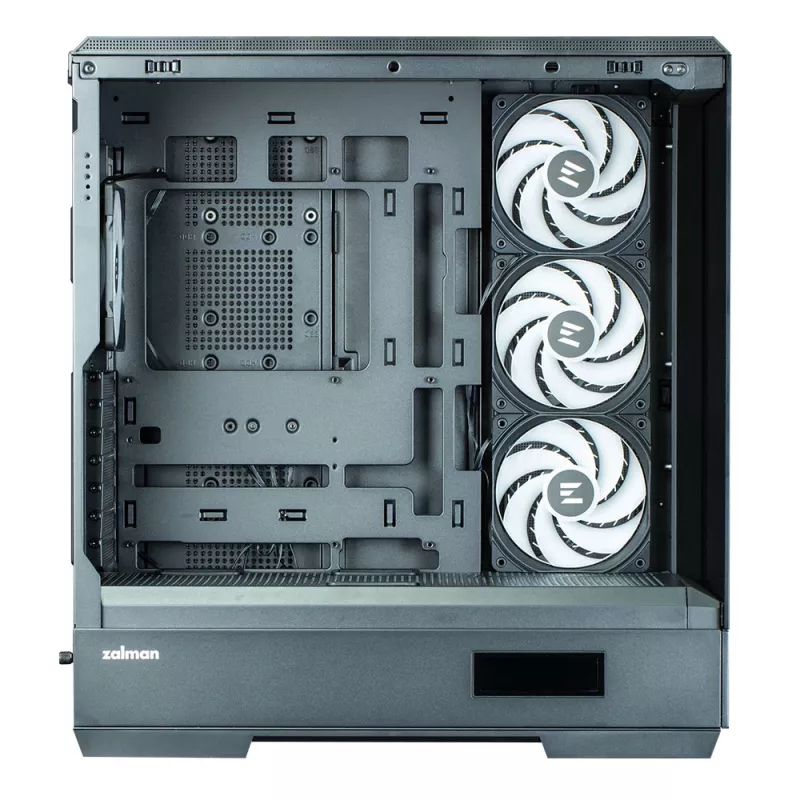 Caja para PC Zalman P50 DS, negra, torre Midi