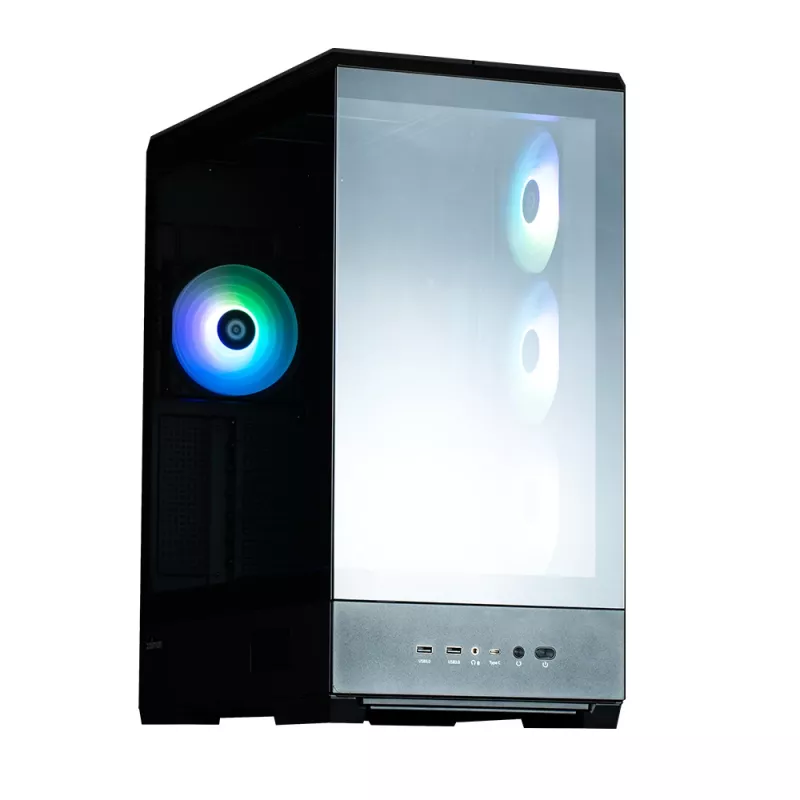 Caja para PC Zalman P50 DS, negra, torre Midi