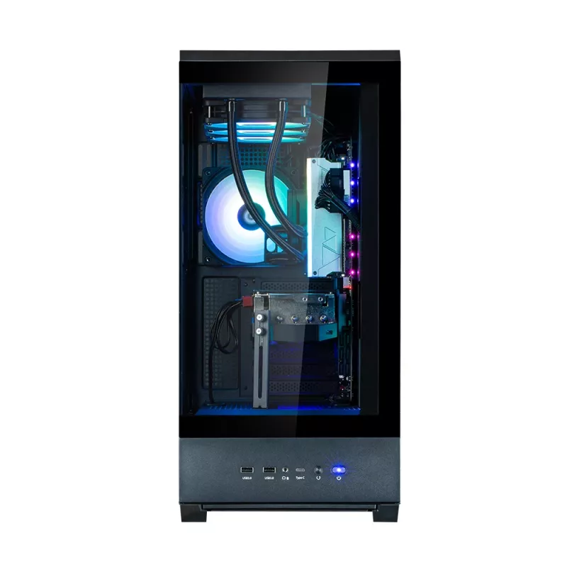 Caja para PC Zalman P50 DS, negra, torre Midi