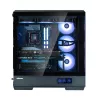 Caja para PC Zalman P50 DS, negra, torre Midi