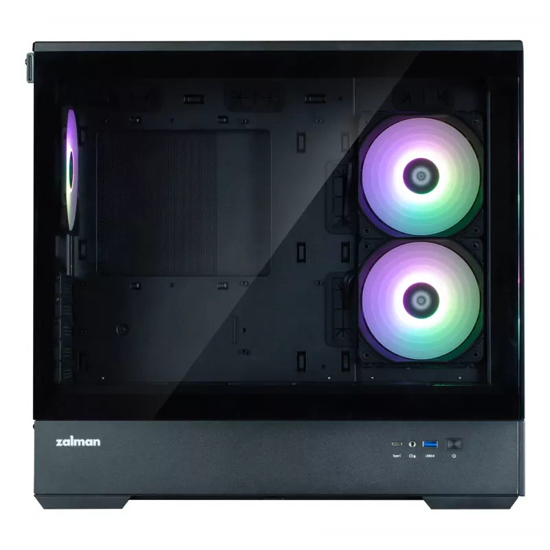 Caja para PC Zalman P30, negra, V2, torre Mini