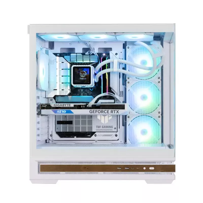 Caja para PC Zalman P40 NAMU WHITE, torre Midi, blanca