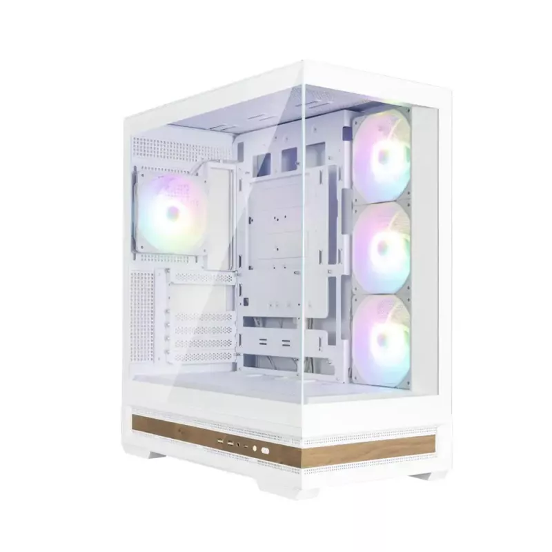 Caja para PC Zalman P40 NAMU WHITE, torre Midi, blanca
