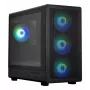 Caja para ordenador M5, negra, mATX, torre Mini, negra