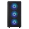 Caja para ordenador M5, negra, mATX, torre Mini, negra