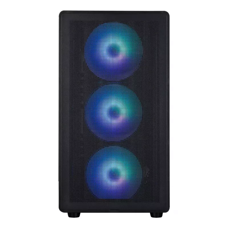 Caja para ordenador M5, negra, mATX, torre Mini, negra