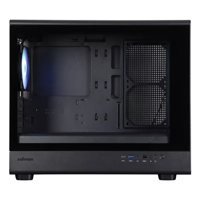 Caja para ordenador M5, negra, mATX, torre Mini, negra