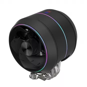 Ventilador de procesador Zalman ZET5, 12 cm, negro, 1 ud.
