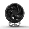 Ventilador de procesador Zalman ZET5, 12 cm, negro, 1 ud.