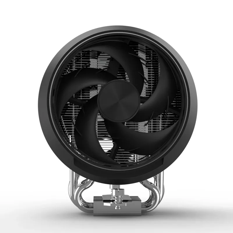 Ventilador de procesador Zalman ZET5, 12 cm, negro, 1 ud.