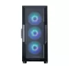 Caja para PC ZALMAN i3 NEO V2, torre Mid, ventiladores ARGB x4, negra