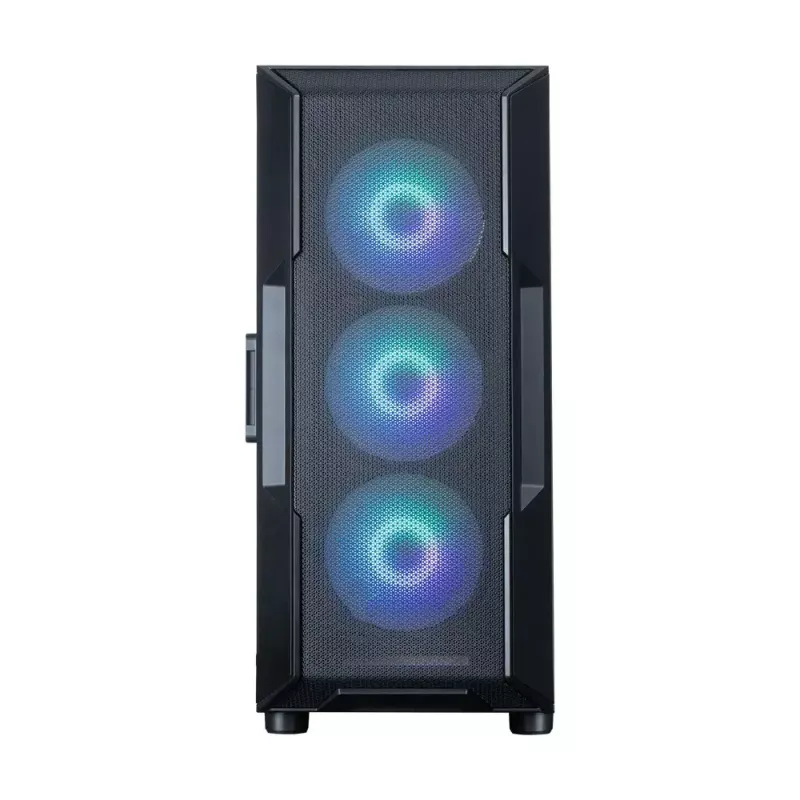 Caja para PC ZALMAN i3 NEO V2, torre Mid, ventiladores ARGB x4, negra