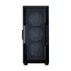 Caja para PC ZALMAN i3 NEO V2, torre Mid, ventiladores ARGB x4, negra