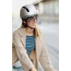 Casco de bicicleta HJC CALIDO PLUS L, Pearl Grauish Silver, In-Mold, 58–63 cm, 350 g, visera magnética