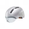 Casco de bicicleta HJC CALIDO PLUS L, Pearl Grauish Silver, In-Mold, 58–63 cm, 350 g, visera magnética