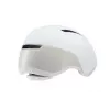 Casco de bicicleta HJC Calido Plus, talla S (51–56 cm), In-Mold, visera magnética, 350 g, blanco/gris