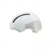 Casco de bicicleta HJC Calido Plus, talla S (51–56 cm), In-Mold, visera magnética, 350 g, blanco/gris