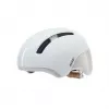 Casco de bicicleta HJC CALIDO PLUS talla L — blanco/gris, In-Mold, 58–63 cm, 350 g, visera magnética