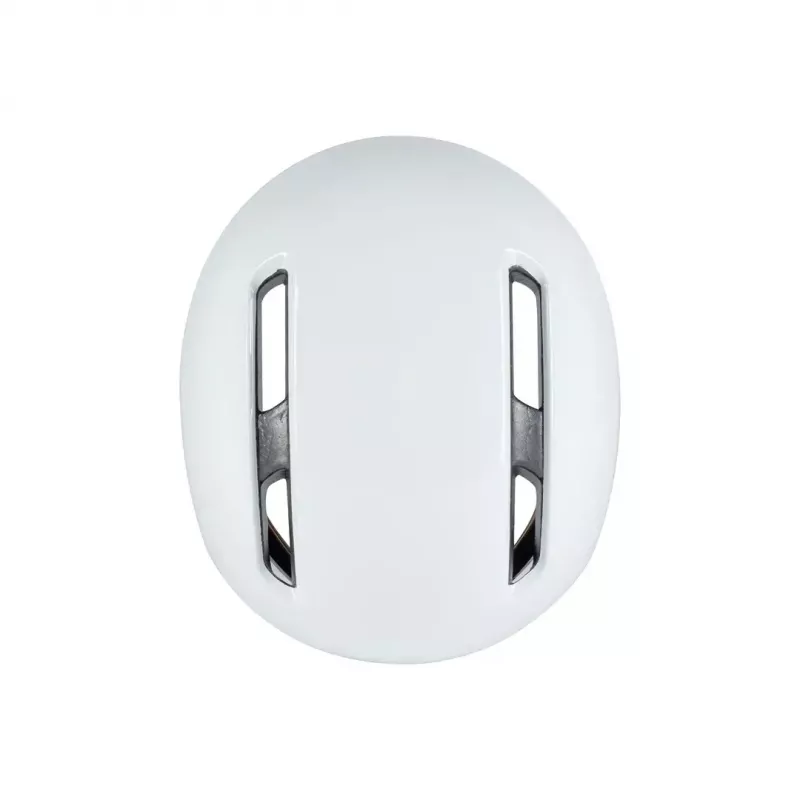 Casco de bicicleta HJC CALIDO PLUS talla L — blanco/gris, In-Mold, 58–63 cm, 350 g, visera magnética