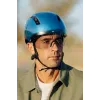 Casco de bicicleta HJC CALIDO PLUS talla L — blanco/gris, In-Mold, 58–63 cm, 350 g, visera magnética