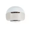 Casco de bicicleta HJC CALIDO PLUS talla L — blanco/gris, In-Mold, 58–63 cm, 350 g, visera magnética