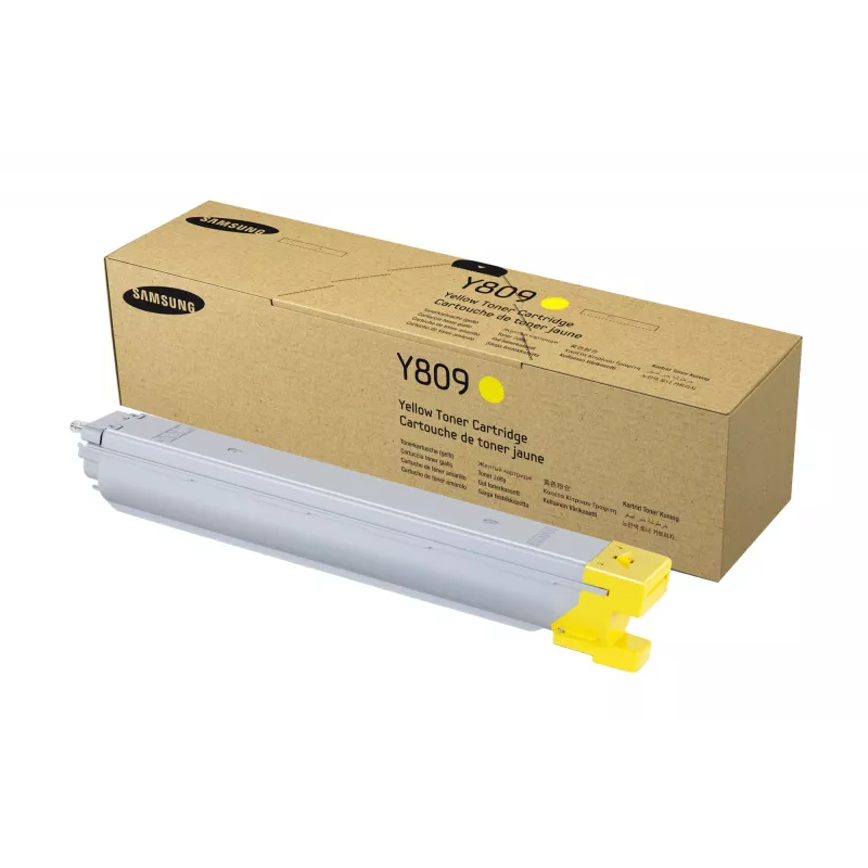 Tóner Samsung CLT-Y809S amarillo, original, láser, 15.000 páginas, 1 ud.
