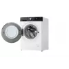 Lavadora LG F4WR711S3HA carga frontal 11 kg 1360 rpm negra, blanca