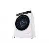 Lavadora LG F4WR711S3HA carga frontal 11 kg 1360 rpm negra, blanca