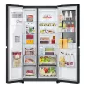 Frigorífico side-by-side LG InstaView GSGV81EPLL independiente 635 L negro