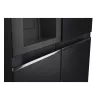 Frigorífico side-by-side LG InstaView GSGV81EPLL independiente 635 L negro