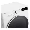 Lavadora LG F2WR508S0W carga frontal 8 kg 1160 rpm negra, blanca