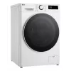 Lavadora LG F2WR508S0W carga frontal 8 kg 1160 rpm negra, blanca