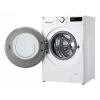 Lavadora LG F2WR508S0W carga frontal 8 kg 1160 rpm negra, blanca