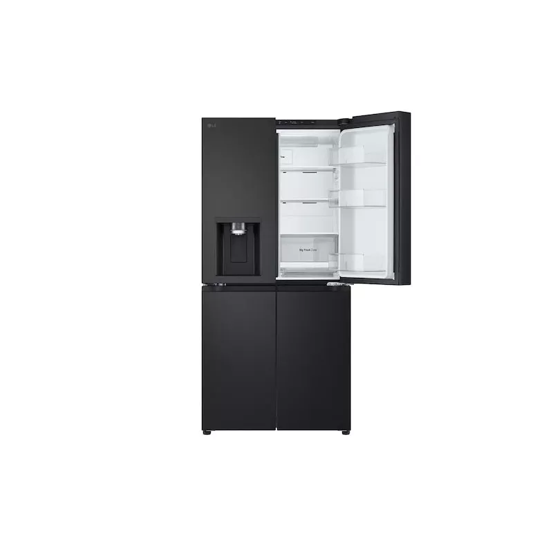 Frigorífico side-by-side LG GML861EPPE independiente 506 L negro