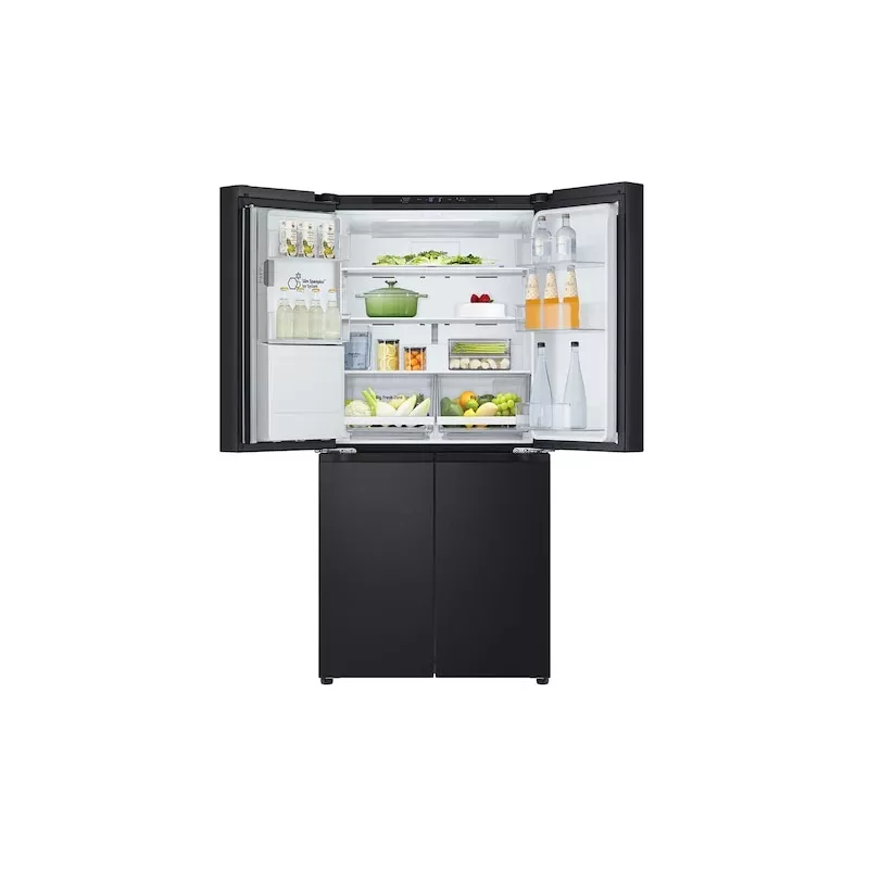 Frigorífico side-by-side LG GML861EPPE independiente 506 L negro