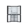 Frigorífico side-by-side LG GML861EPPE independiente 506 L negro