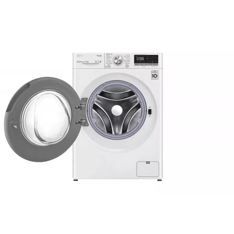 LG F2DV5S7S1E lavadora-secadora independiente de carga frontal blanca