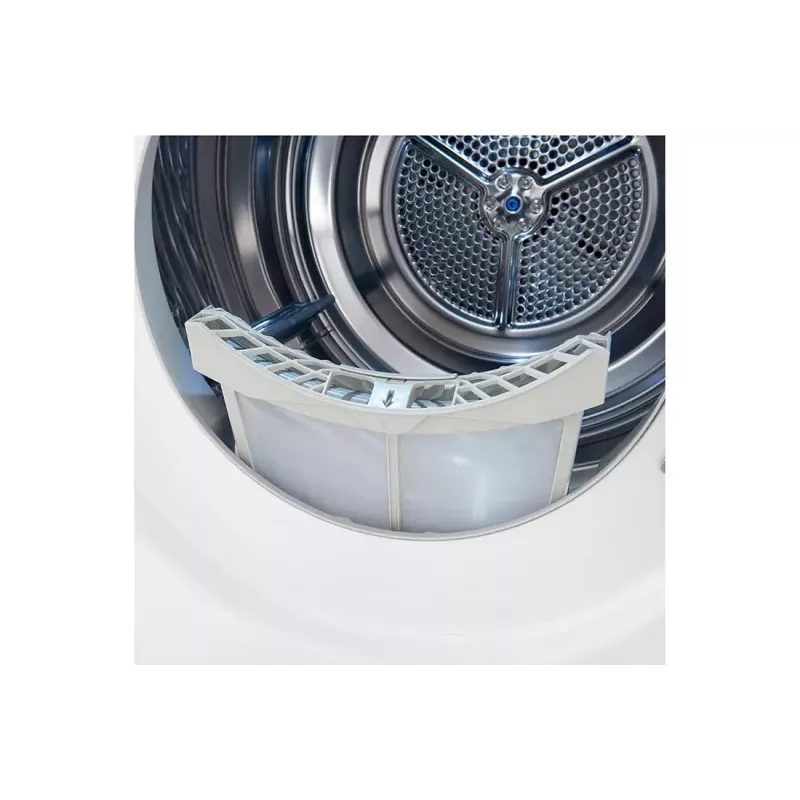 Secadora LG RH80V9AV3N 8 kg A+++ bomba de calor, independiente de carga frontal, negra/blanca