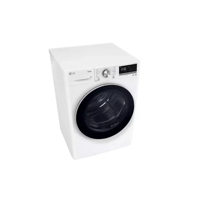 Secadora LG RH80V9AV3N 8 kg A+++ bomba de calor, independiente de carga frontal, negra/blanca
