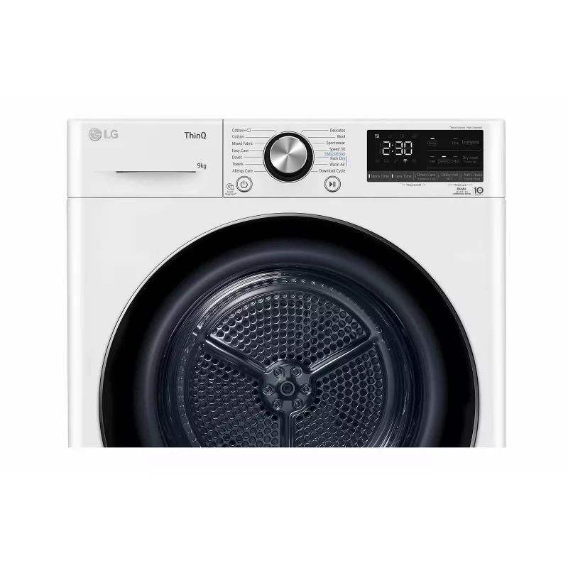 LG RH90V9AV2N secadora independiente de carga frontal 9 kg blanca