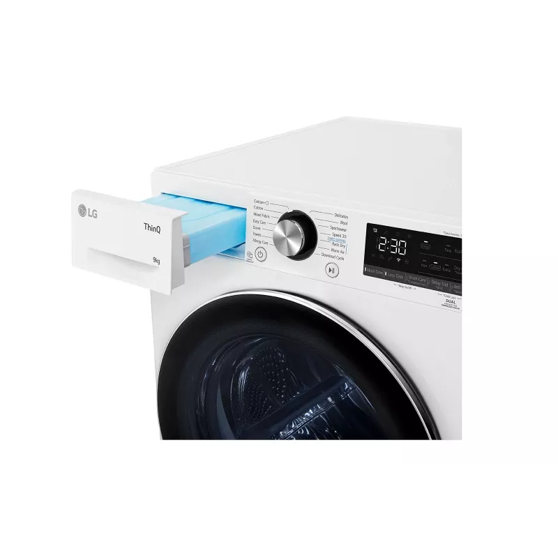 LG RH90V9AV2N secadora independiente de carga frontal 9 kg blanca