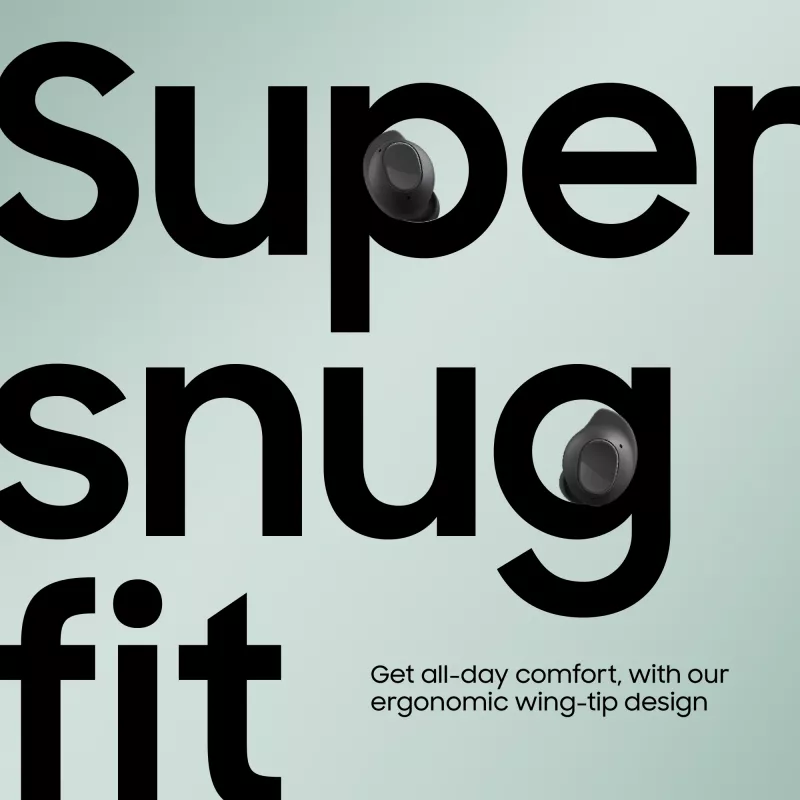 Samsung GALAXY BUDS FE GRAPHITE auriculares True Wireless Stereo (TWS) intraurales llamadas/música/deporte/día a día Bluetooth