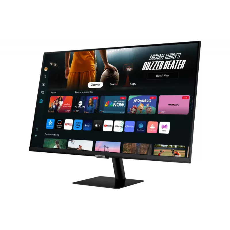 Samsung M70D monitor de ordenador 81,3 cm (32 inch) 3840 x 2160 píxeles 4K Ultra HD LED negro